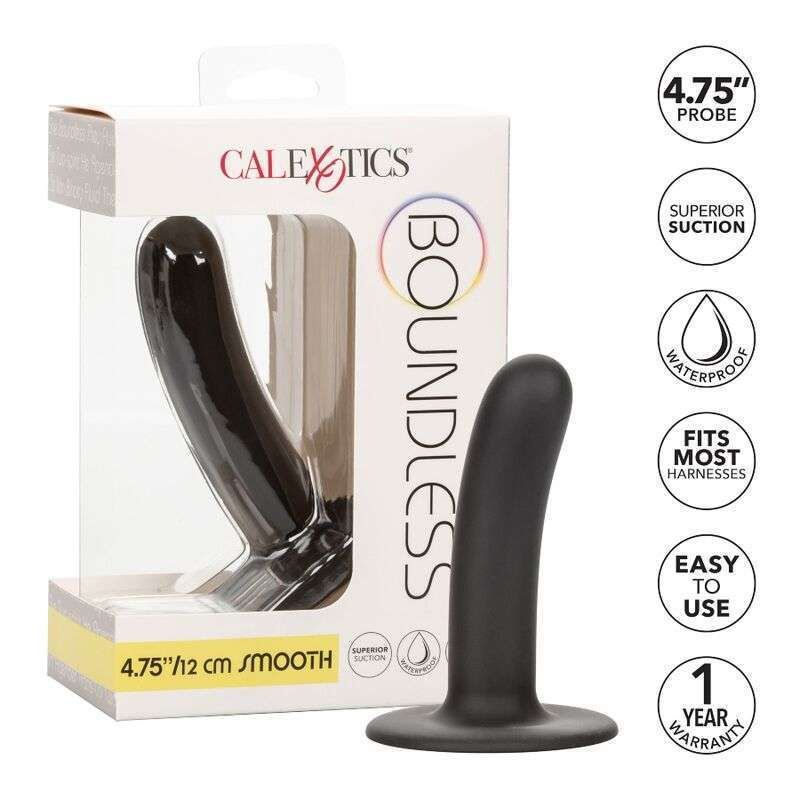 CALEXOTICS – BOUNDLESS DILDO 12 CM COMPATIBLE HARNAIS LISSE