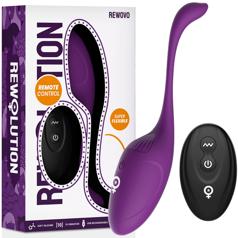 REWOLUTION – REWOVO TÉLÉCOMMANDE VIBRATEUR  OEUFS