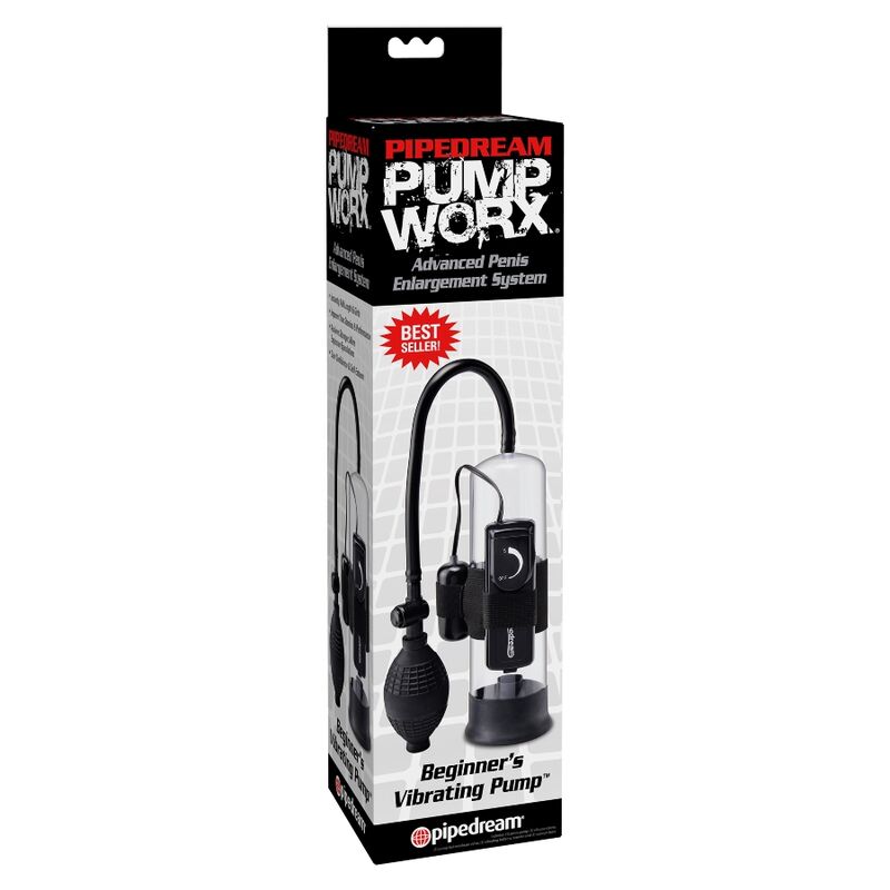 PUMP WORX – POMPE À ONDES VIBRANTES ET STIMULANTES POUR DÉBUTANTS