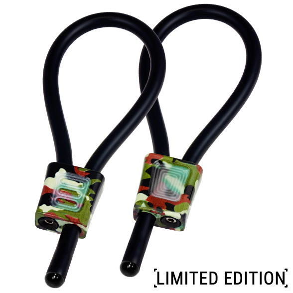 ELECTRASTIM – ANNEAUX PÉNINS RÉGLABLES PRESTIGE ELECTRALOOPS CAMOUFLAGE