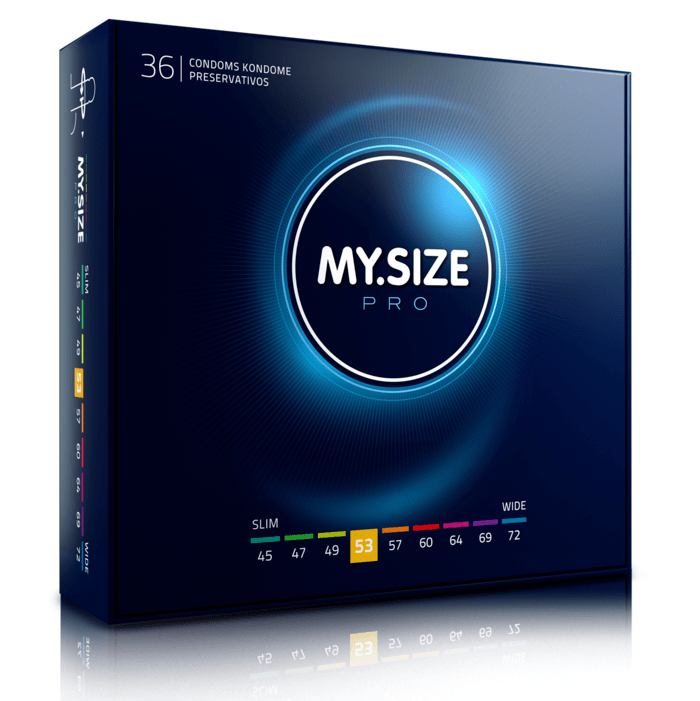 MY SIZE – PRO PRÉSERVATIFS 53 MM 36 UNITÉS