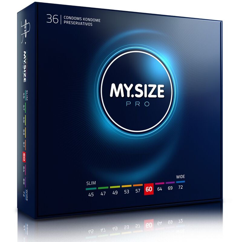 MY SIZE – PRO PRÉSERVATIFS 60 MM 36 UNITÉS