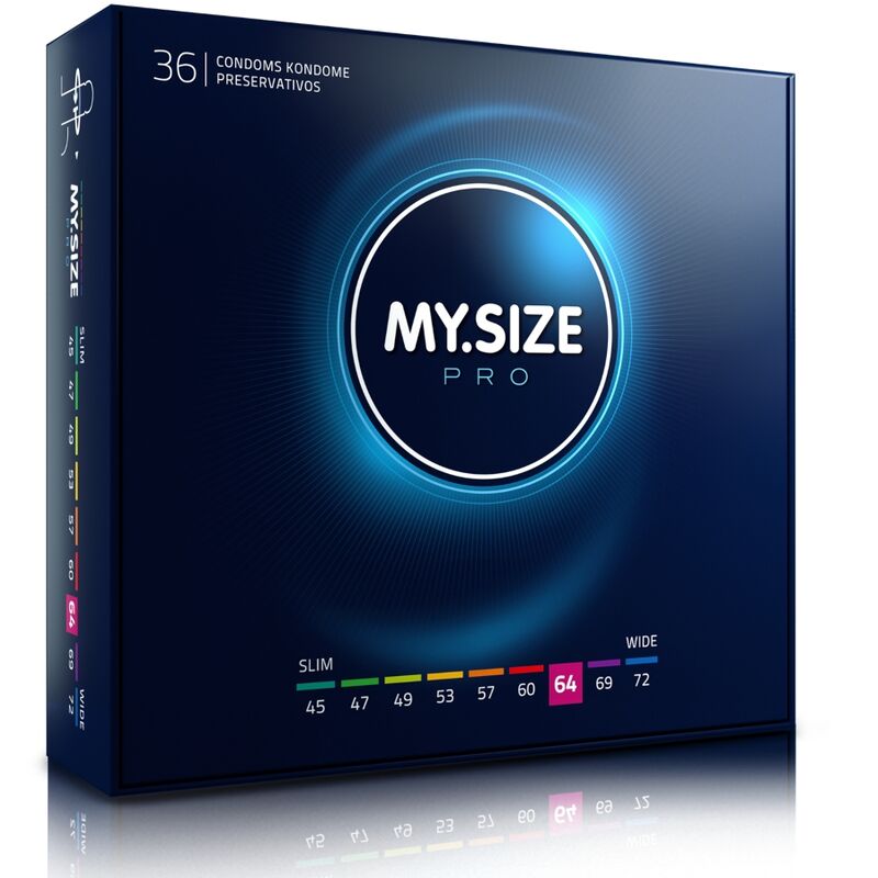 MY SIZE – PRO PRÉSERVATIFS 64 MM 36 UNITÉS