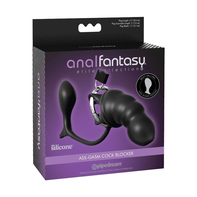 ANAL FANTASY ELITE COLLECTION – BLOQUEUR DE BITE ASS-GASM