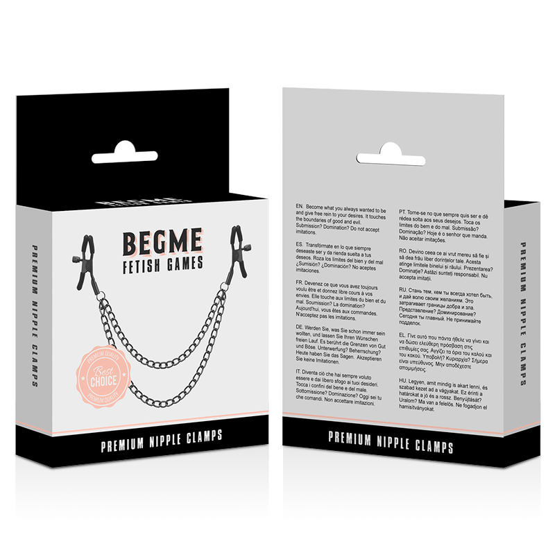 BEGME – PINCES  TAMELON RED EDITION AVEC CHAÎNE