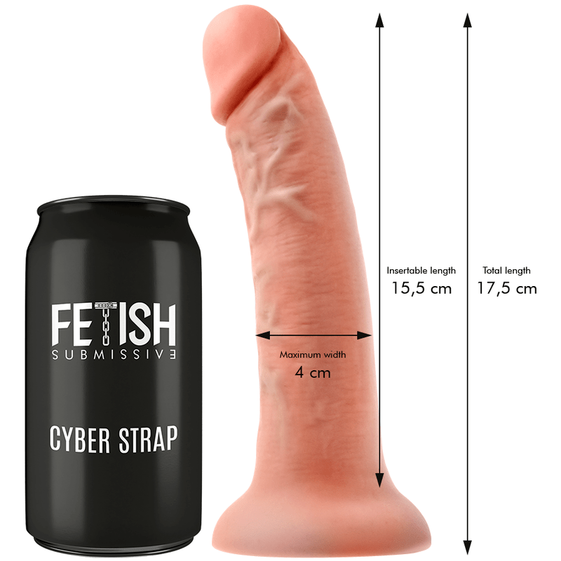 FETISH SUBMISSIVE CYBER STRAP – HARNAIS AVEC TÉLÉCOMMANDE DILDO WATCHME S TECHNOLOGIE