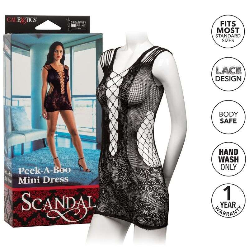 CALEXOTICS – MINI ROBE PEEK-A-BOO TAILLE UNIQUE