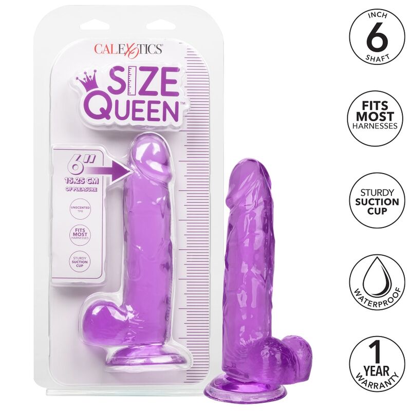 CALEXOTICS – GODE REINE TAILLE VIOLET 15.3 CM