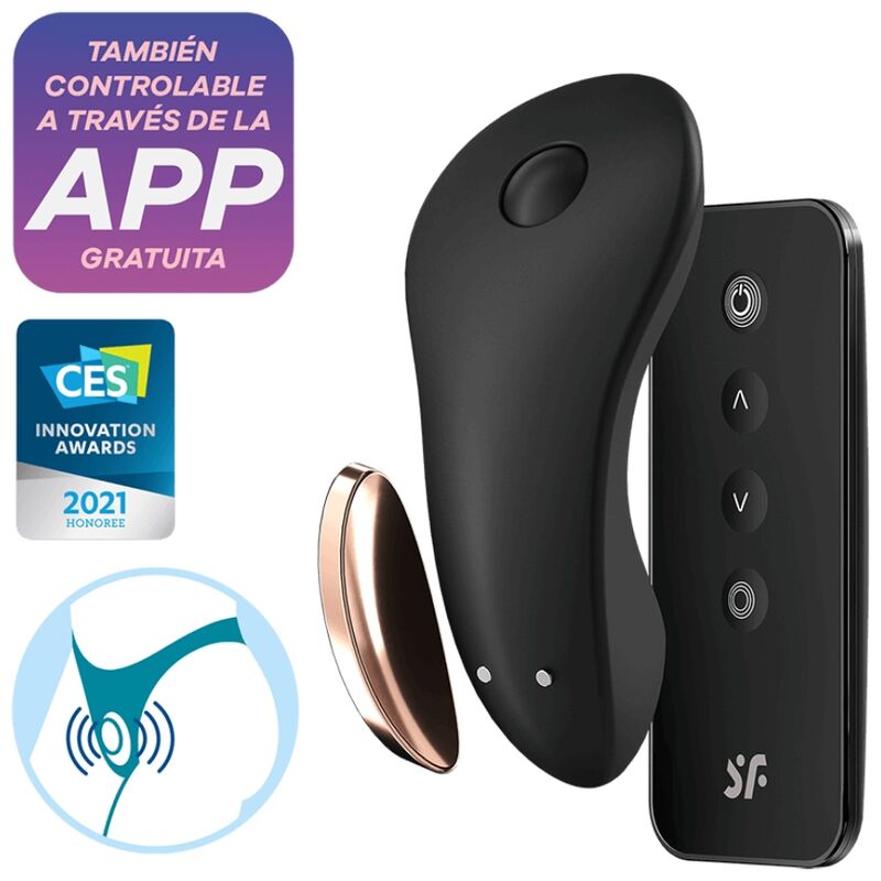 SATISFYER – VIBRATEUR DE CULOTTE LITTLE SECRET