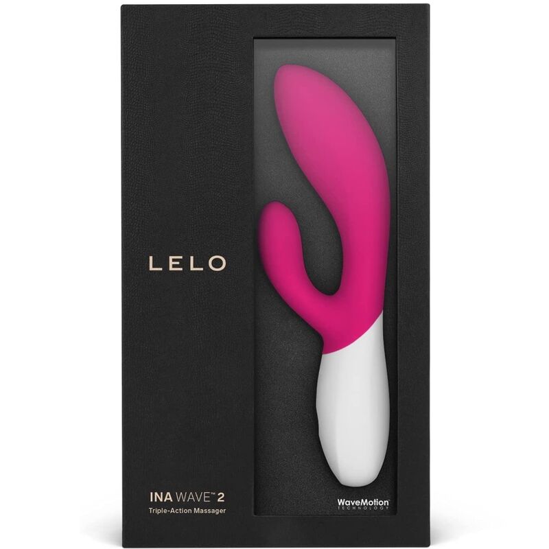 LELO – INA WAVE 2 VBRADOR LUXE MOUVEMENT SPÉCIAL CERISE