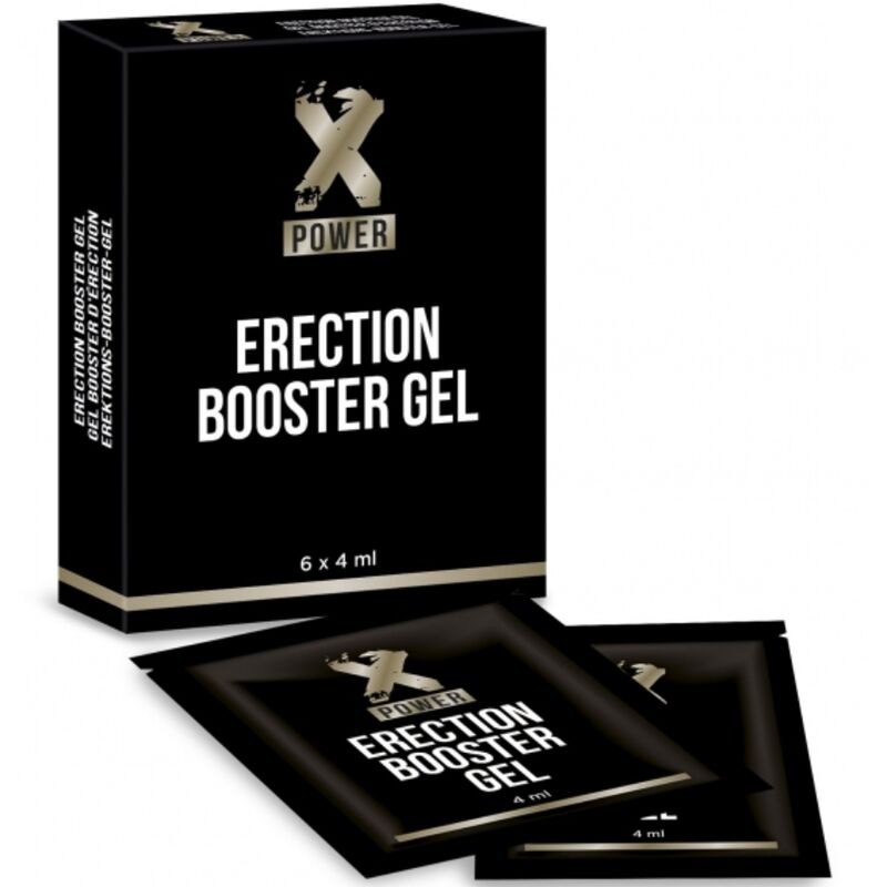 XPOWER – GEL BOOSTER D-ÉRECTION 6 X 4 ML