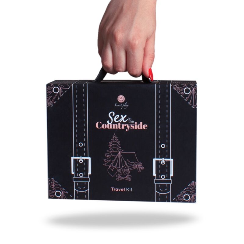 SECRETPLAY – KIT DE VOYAGE SEXE À LA CAMPAGNE (ES/EN/DE/FR/NL/PT)