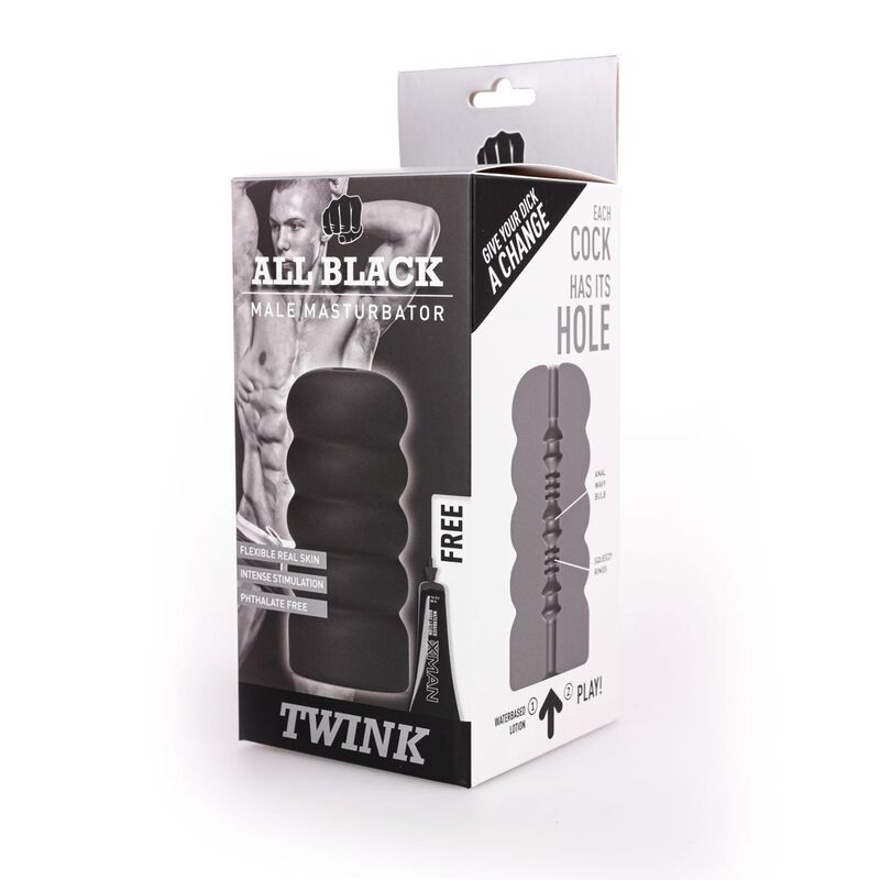 ALL BLACK – MASTURBATEUR MINET