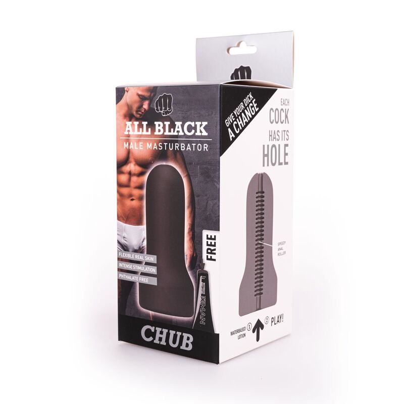 ALL BLACK – MASTURBATEUR BOUCLE MODÈLE 2