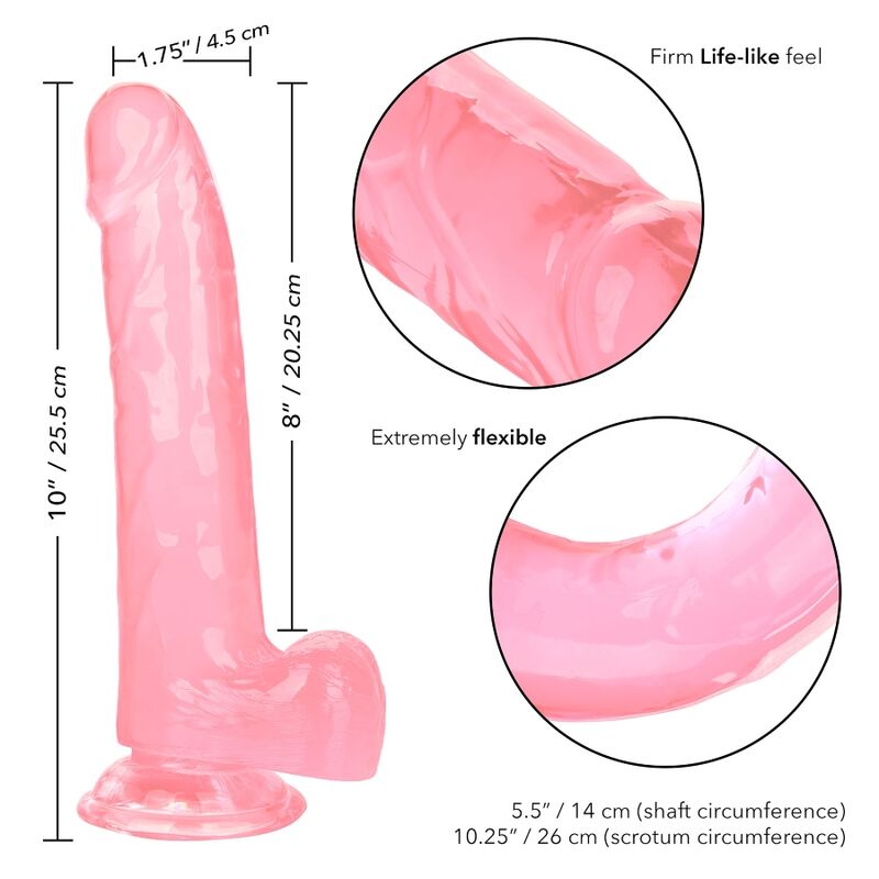 CALEXOTICS – GODE REINE TAILLE ROSE 20.3 CM