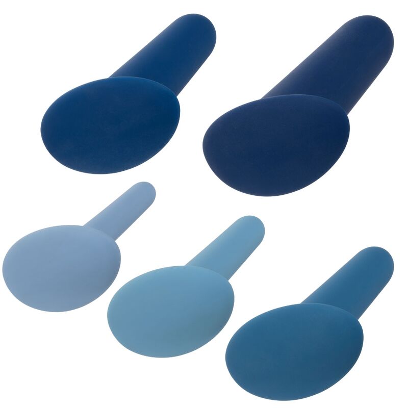CALEXOTICS – ENSEMBLE DENTRAÎNEMENT ANAL PORTABLE 5 PIÈCES