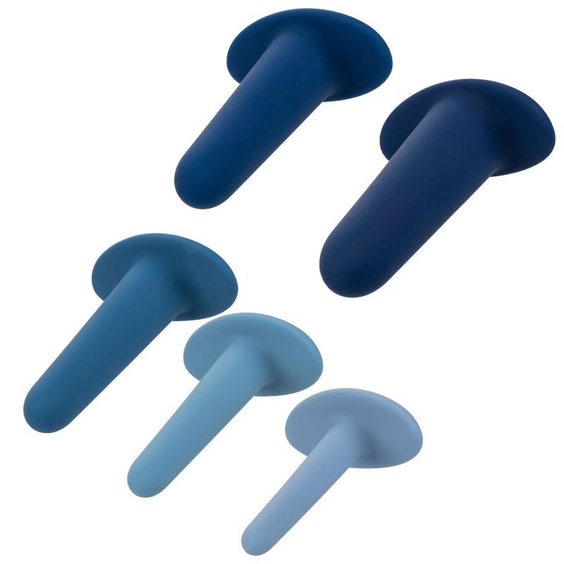CALEXOTICS – ENSEMBLE DENTRAÎNEMENT ANAL PORTABLE 5 PIÈCES