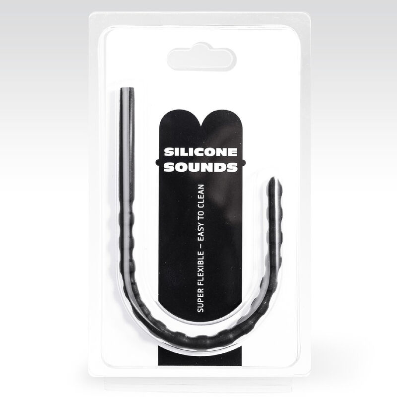 ALL BLACK – SONDE URÉTRALE EN SILICONE 6/8 MM