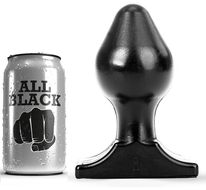 ALL BLACK – PLUG ANAL 16X8 CM