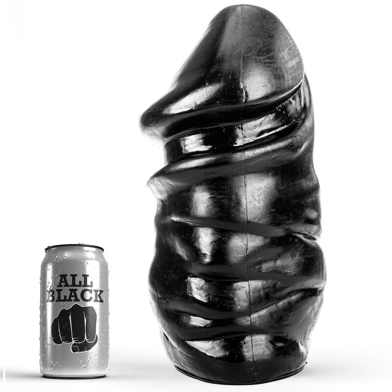 ALL BLACK – PÈNE ANAL 33 CM