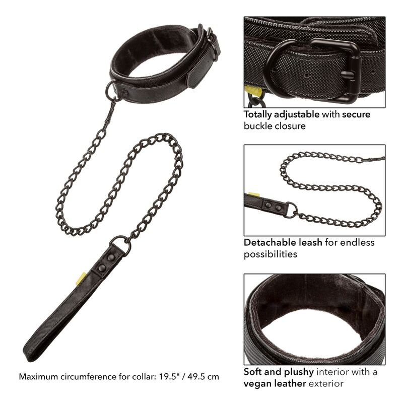 CALEXOTICS – COLLIER ET LAISSE SANS LIMITES