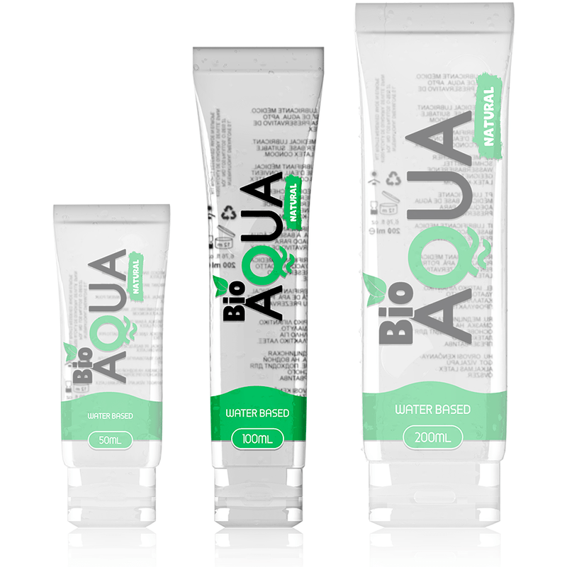 BIOAQUA – LUBRIFIANT INGRÉDIENTS NATURELS À BASE DEAU 100 ML