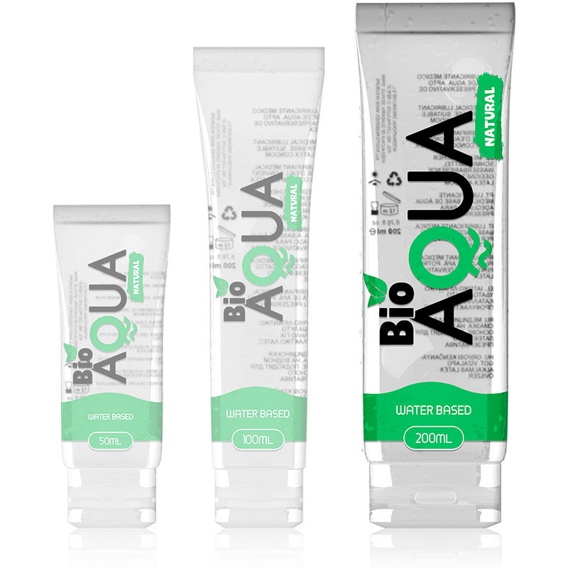 BIOAQUA – LUBRIFIANT INGRÉDIENTS NATURELS À BASE DEAU 200 ML