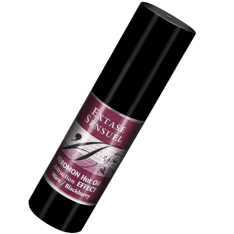 EXTASE SENSUAL – HUILE DE MASSAGE EFFET CHAUFFANT AUX PHÉROMONES DE MÛRE 30 ML