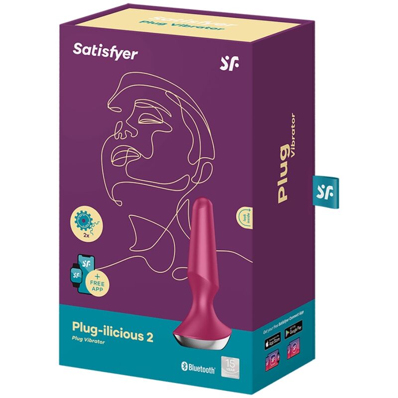 SATISFYER – VIBRATEUR PLUG ILICIOUS 2 PLUG BAIE