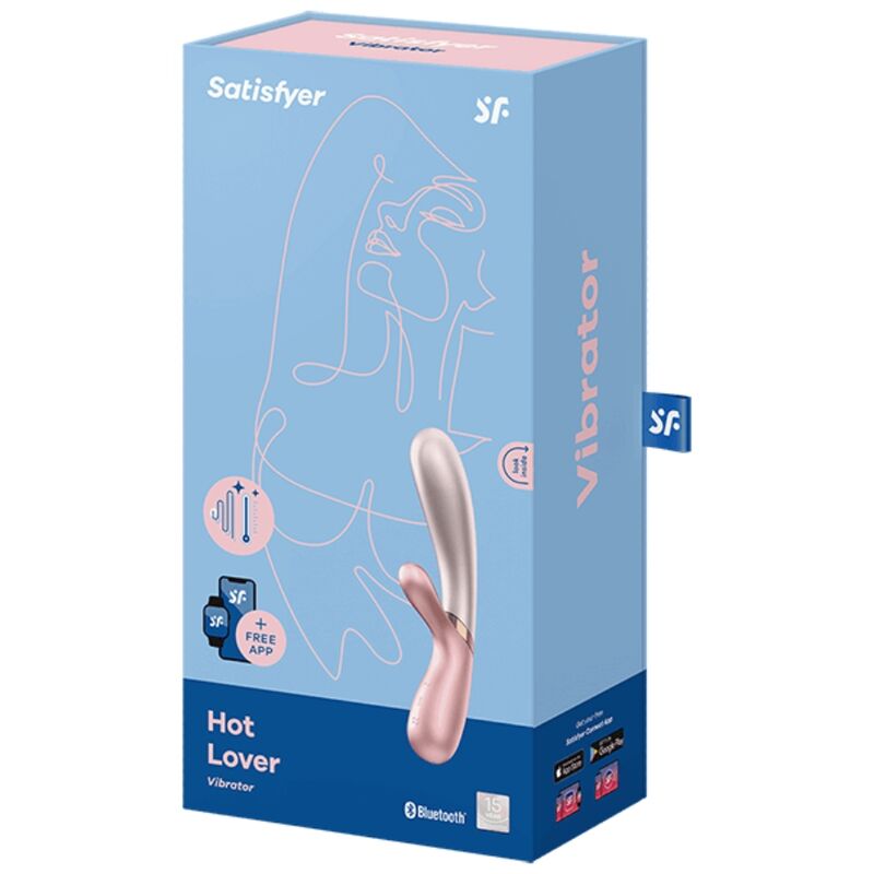 SATISFYER – VIBRATEUR HOT LOVER ROSE  BEIGE