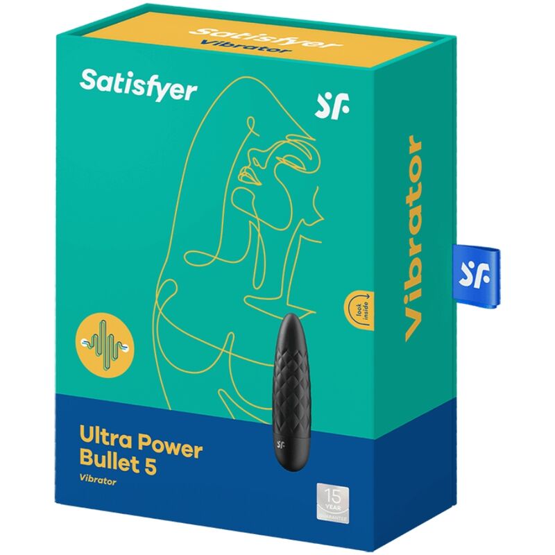 SATISFYER – ULTRA POWER BULLET 5 NOIR