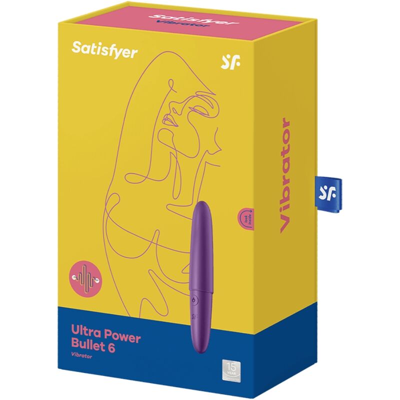 SATISFYER – ULTRA POWER BULLET 6 VIOLET