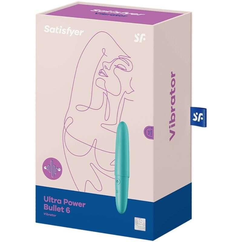 SATISFYER – ULTRA POWER BULLET 6 TURQUOISE