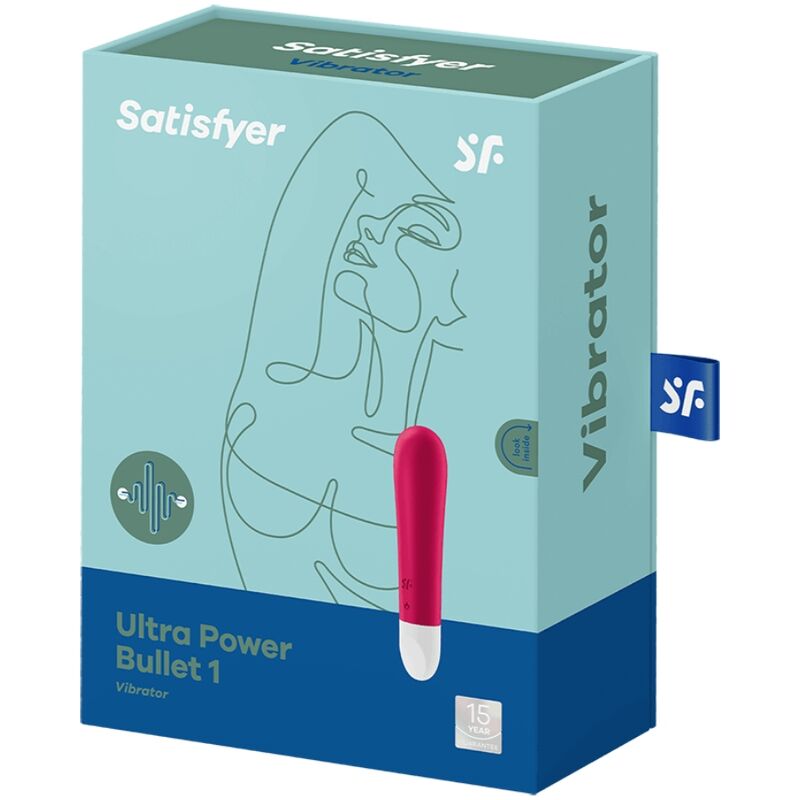 SATISFYER – ULTRA POWER BULLET 1 ROUGE