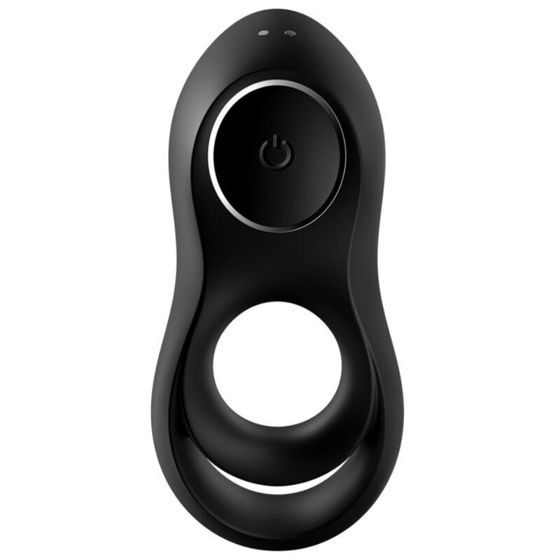 SATISFYER – VIBRATEUR  ANNEAU DUO LÉGENDAIRE NOIR