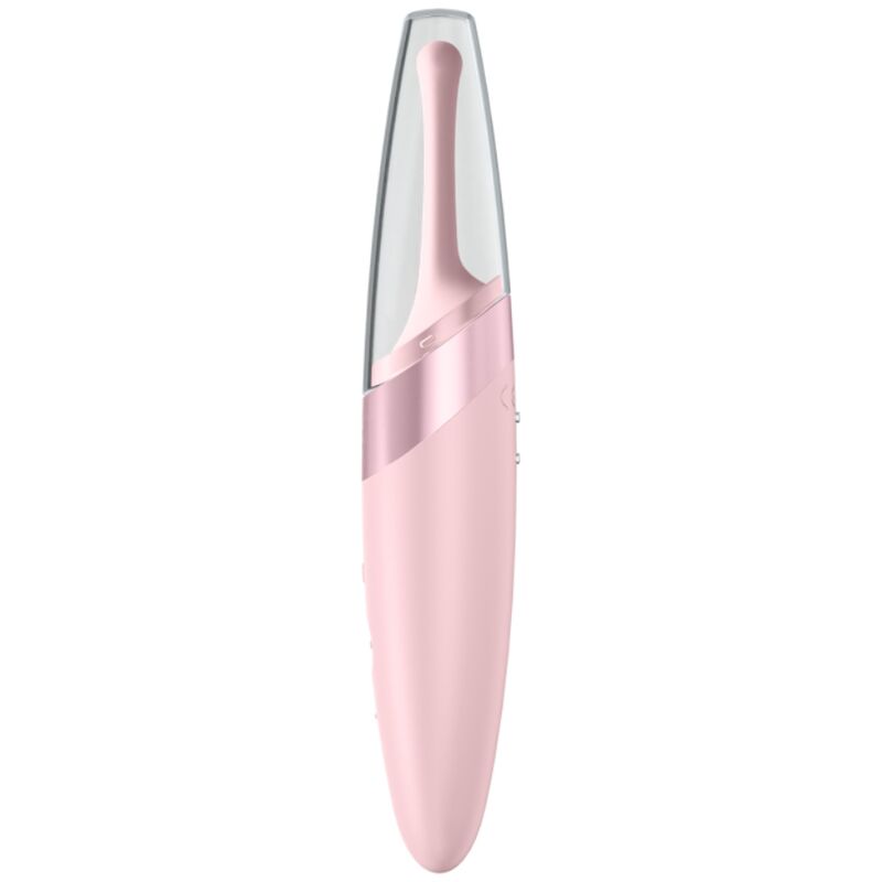 SATISFYER – VIBRATEUR  POINTE DE CLIT TWIRLING DELIGHT ROSE