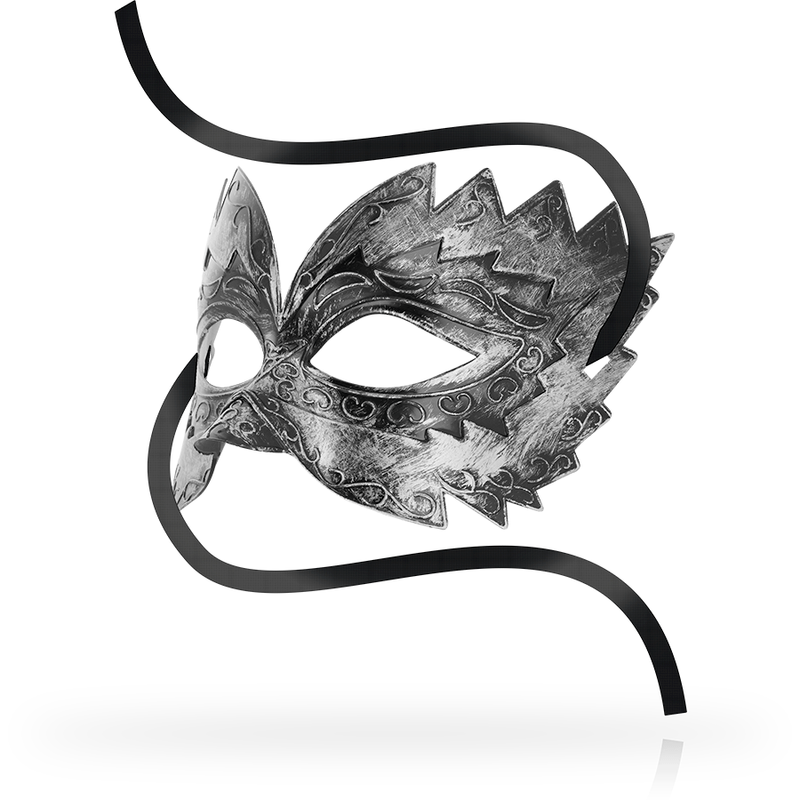 OHMAMA – MASQUES ANTIZAZ STYLE VÉNITIEN ARGENT