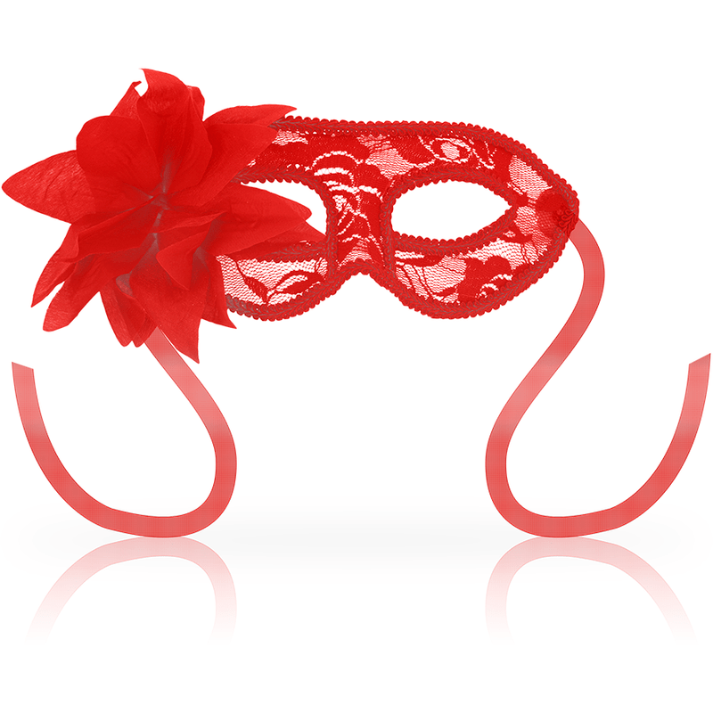 OHMAMA – MASQUES MASQUES DENTELLE ET FLEUR ROUGE