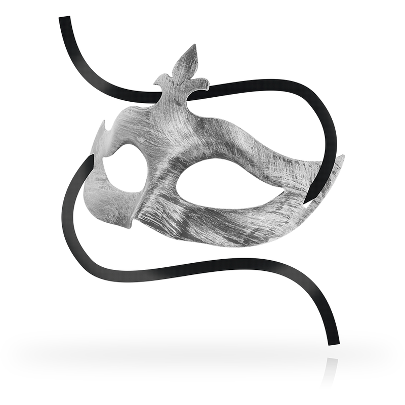 OHMAMA – MASQUES MASQUE FLEUR DE LIS ARGENT