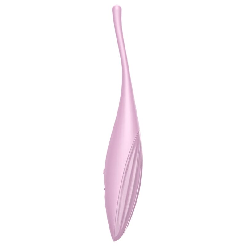 SATISFYER – VIBRATEUR  POINTE DE CLIT TWIRLING JOY ROSE