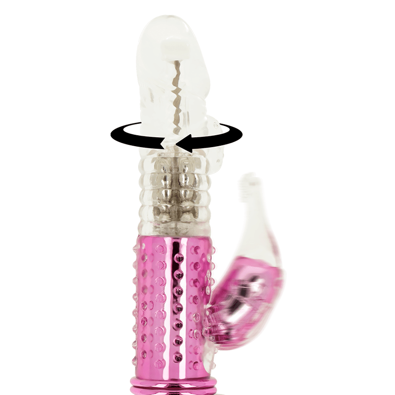 OHMAMA – VIBRATEUR AVEC FONCTION DE ROTATION ET STIMULATEUR DE CLITORIS
