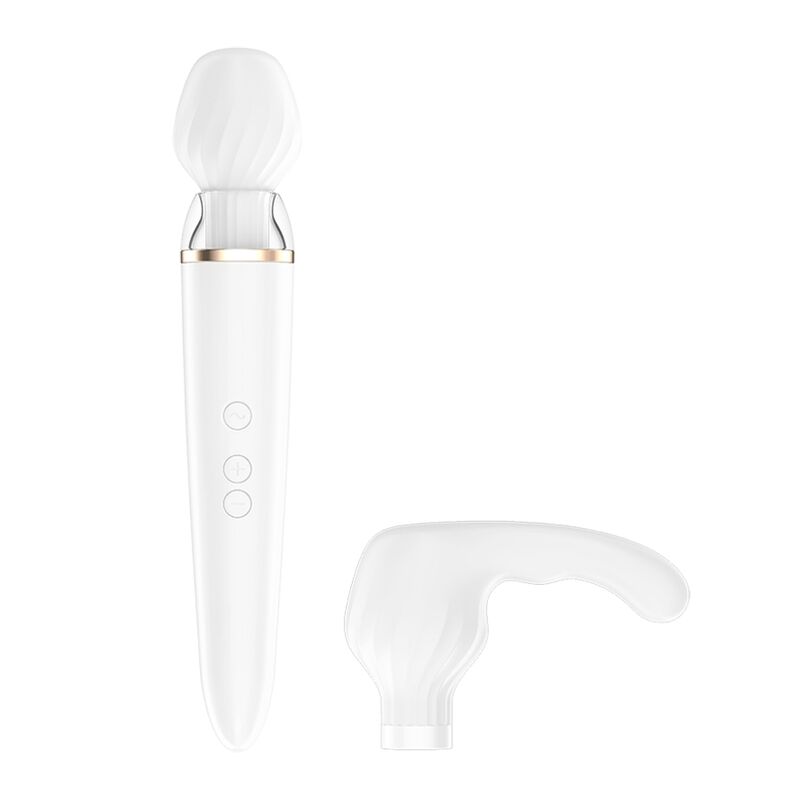 SATISFYER – APPLICATION DOUBLE WANDER BLANCHE