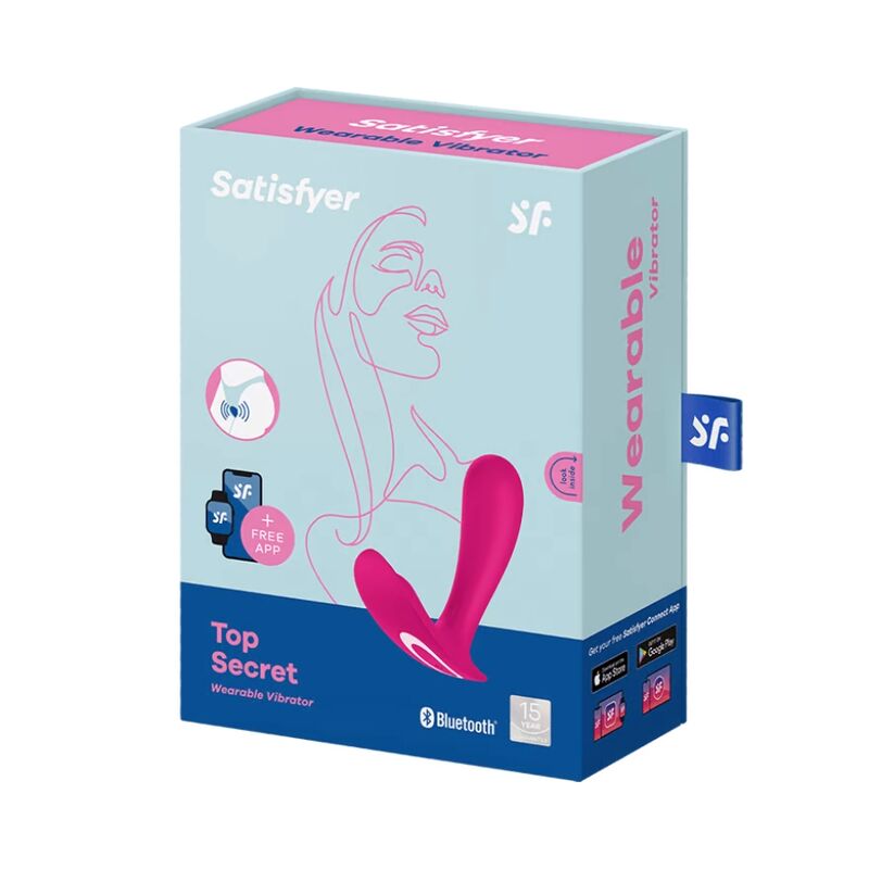 SATISFYER – VIBRATEUR TOP SECRET ROSE