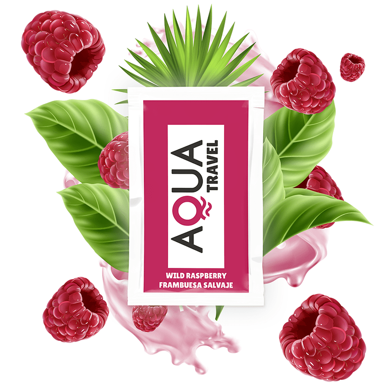AQUA TRAVEL – LUBRIFIANT À BASE DEAU SAVEUR FRAMBOISE SAUVAGE 6 ML
