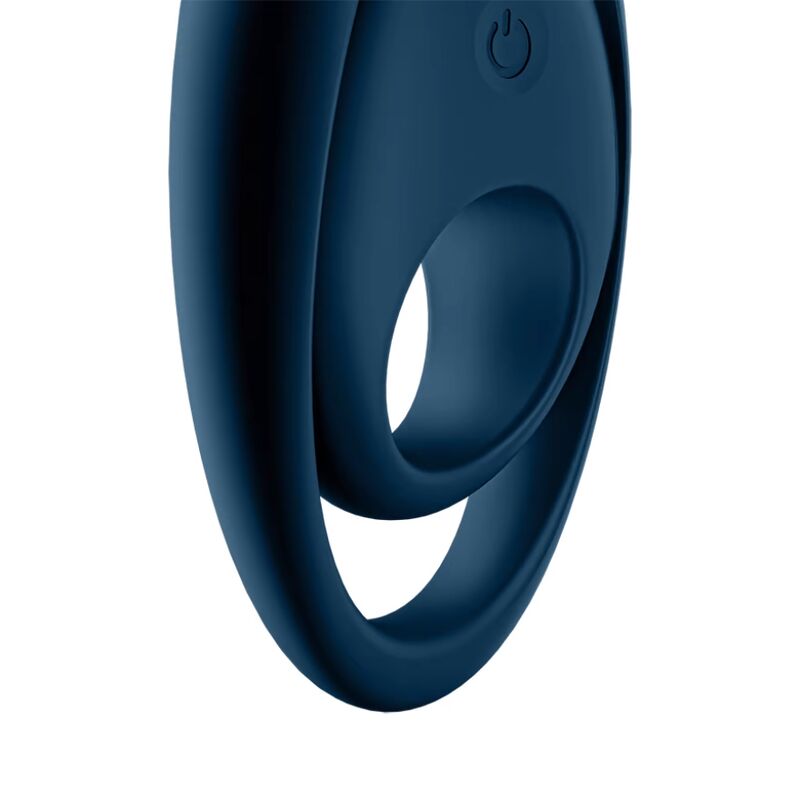 SATISFYER – VIBRATEUR  ANNEAU GLORIOUS DUO BLEU
