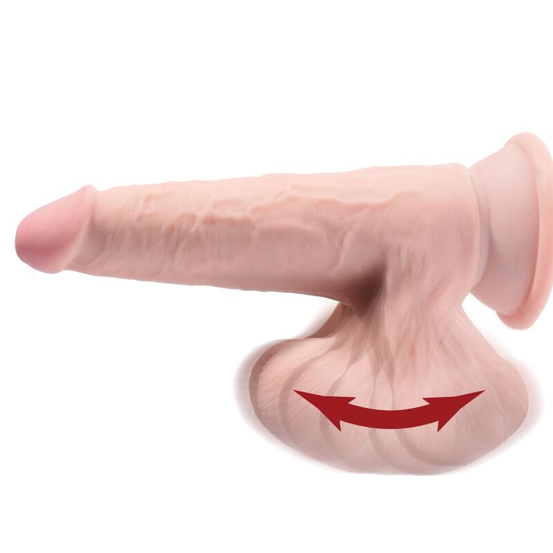 KING COCK – BALLES GODE 3D PLUS 24.5 CM PEAU CLAIRE
