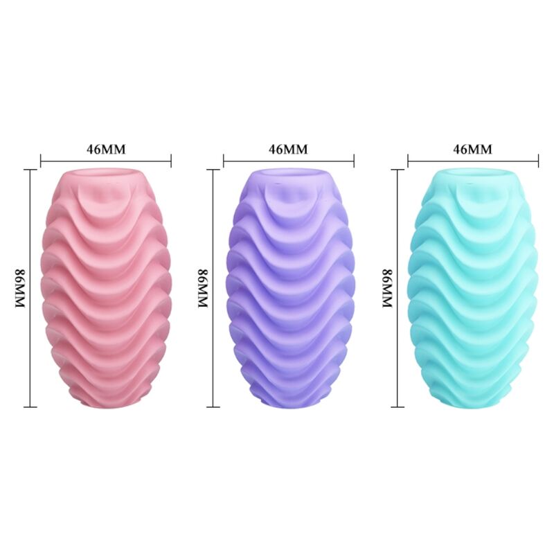 PRETTY LOVE – OEUF MASTURBATEUR DOUBLE FACE 15 UNITÉS