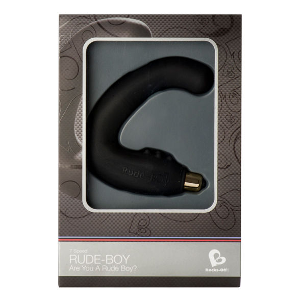 ROCKS-OFF – RUDE-BOY MLE G-SPOT MASSAGER 7 V NOIR