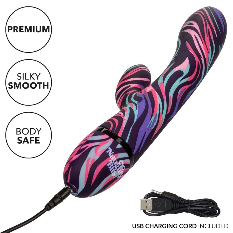 CALEXOTICS – MENAGE A MOI VIBRATEUR DOUBLE BAGUETTE