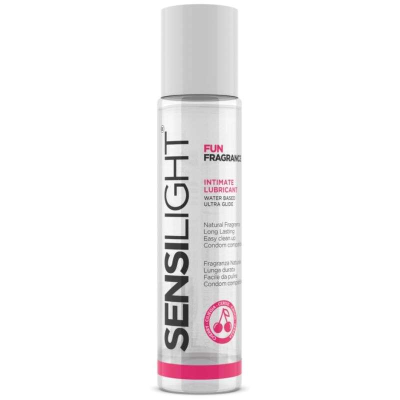 INTIMATELINE – LUBRIFIANT SENSILIGHT BASE DEAU CERISE 60 ML